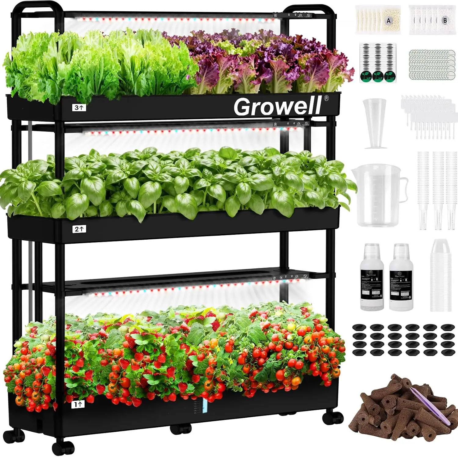 Hydroponic Grow Pod - Duży zestaw do hydroponicznej uprawy, 90
