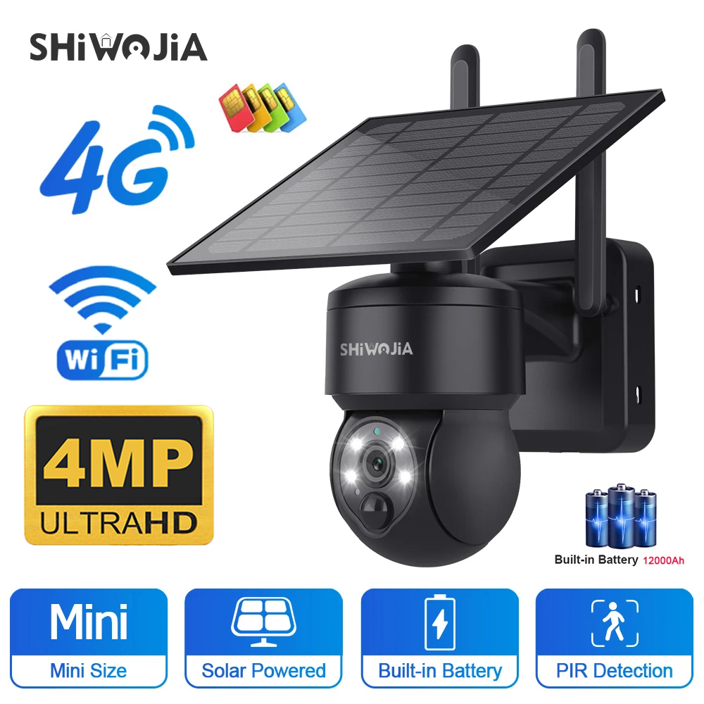 SHIWOJIA WIFI bezprzewodowa ka – Garden Camera recenzja i cena