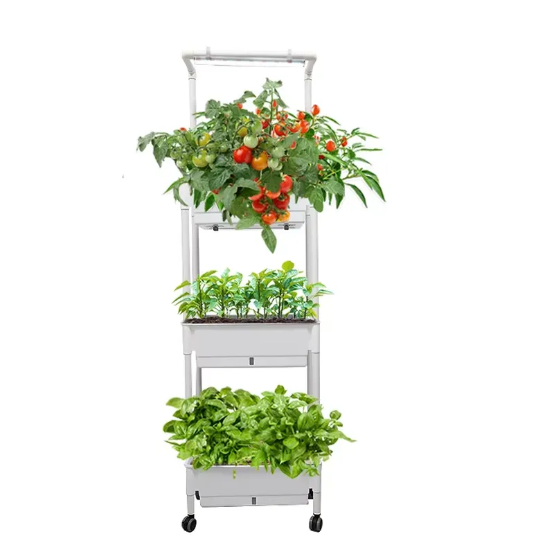 Przenośny, pionowy, 3-poziomow – Smart Garden System recenzja i cena