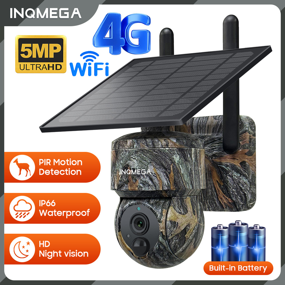INQMEGA 5MP 4G / WIFI Bezprzew – Garden Camera recenzja i cena