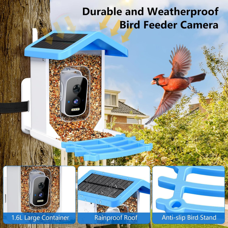 Inteligentny karmnik dla ptakó – Garden Camera recenzja i cena
