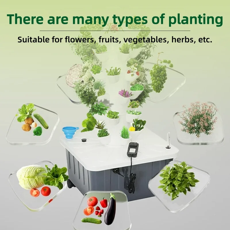 Inteligentny system uprawy bez – Hydroponic Tower recenzja i cena