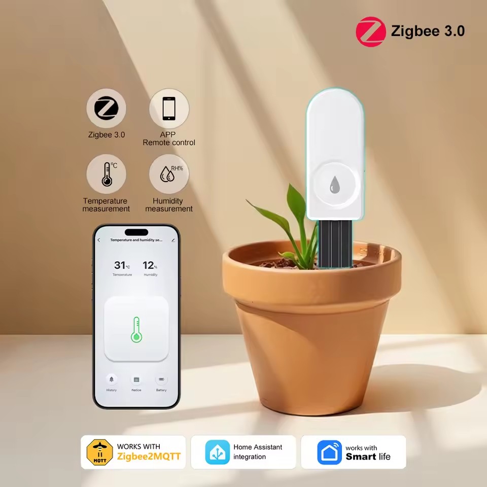 Inteligentny czujnik wilgotnoś – Plant Monitor recenzja i cena